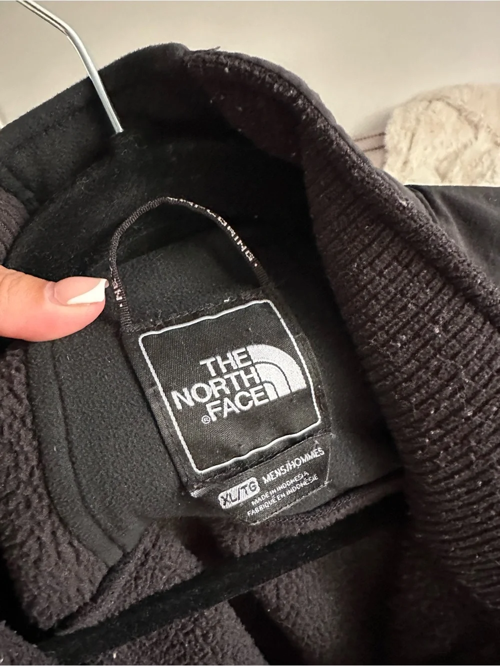 The North Face Black Full-Zip Fleece Jacket